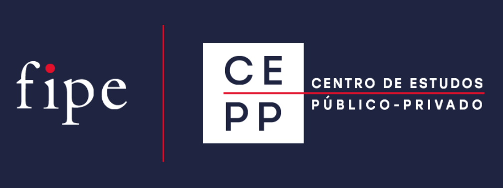 logo banner com escrita FIPP CEPP Centro de estudos público-privado